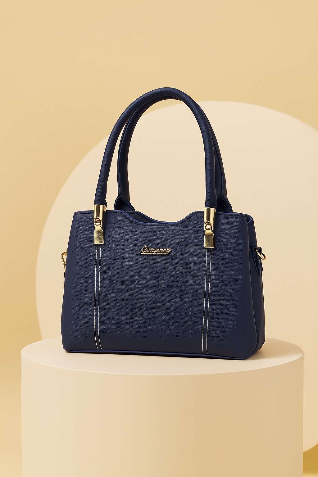 Forever Young Structured Tote Handbag