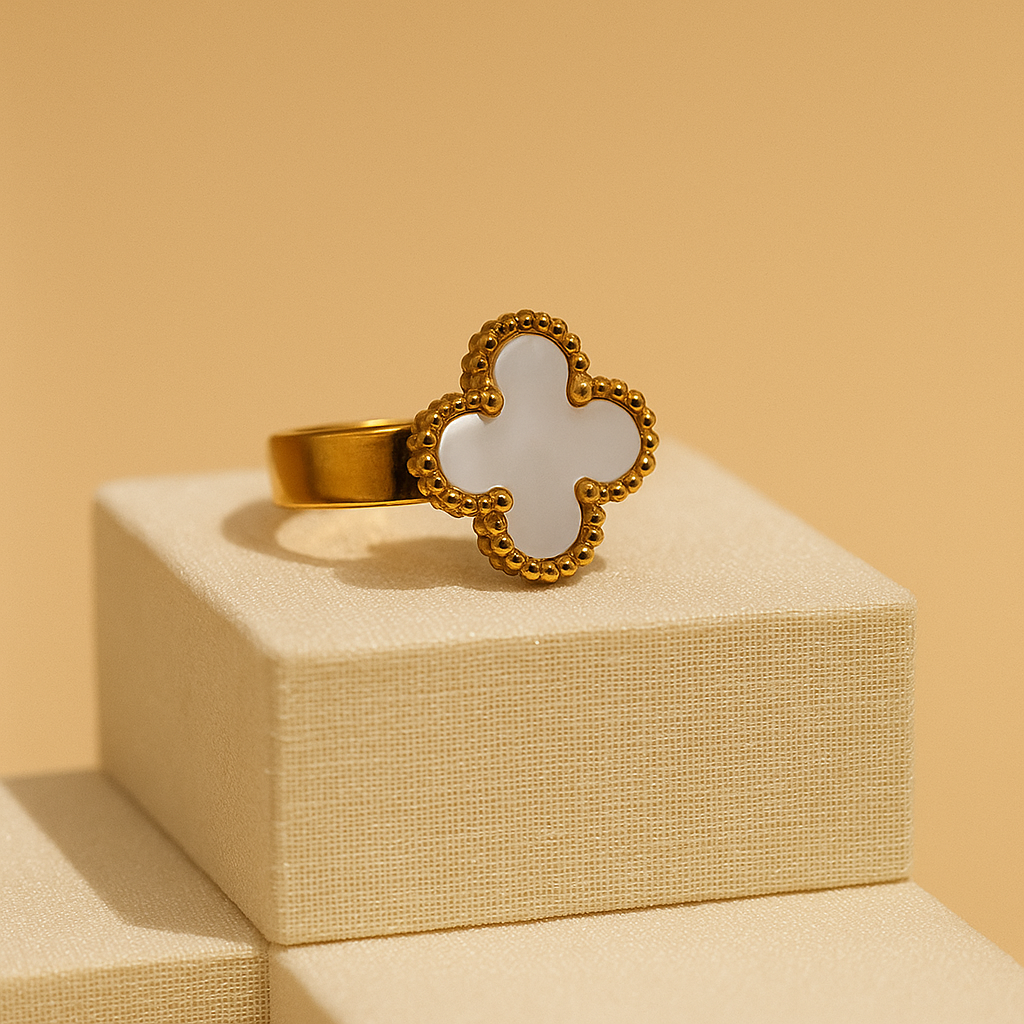 Opal Blossom ring