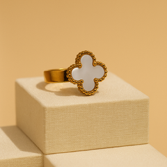 Opal Blossom ring