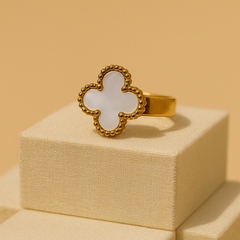Opal Blossom ring