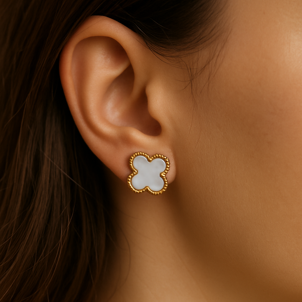 Opal Blossom earring