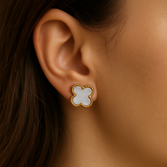 Opal Blossom earring