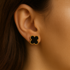 Ebon Bloom earring