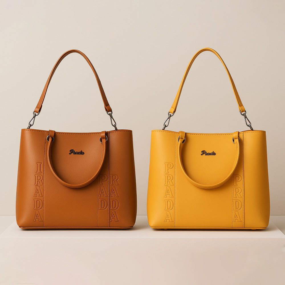 Caramel Brown Prada Bag